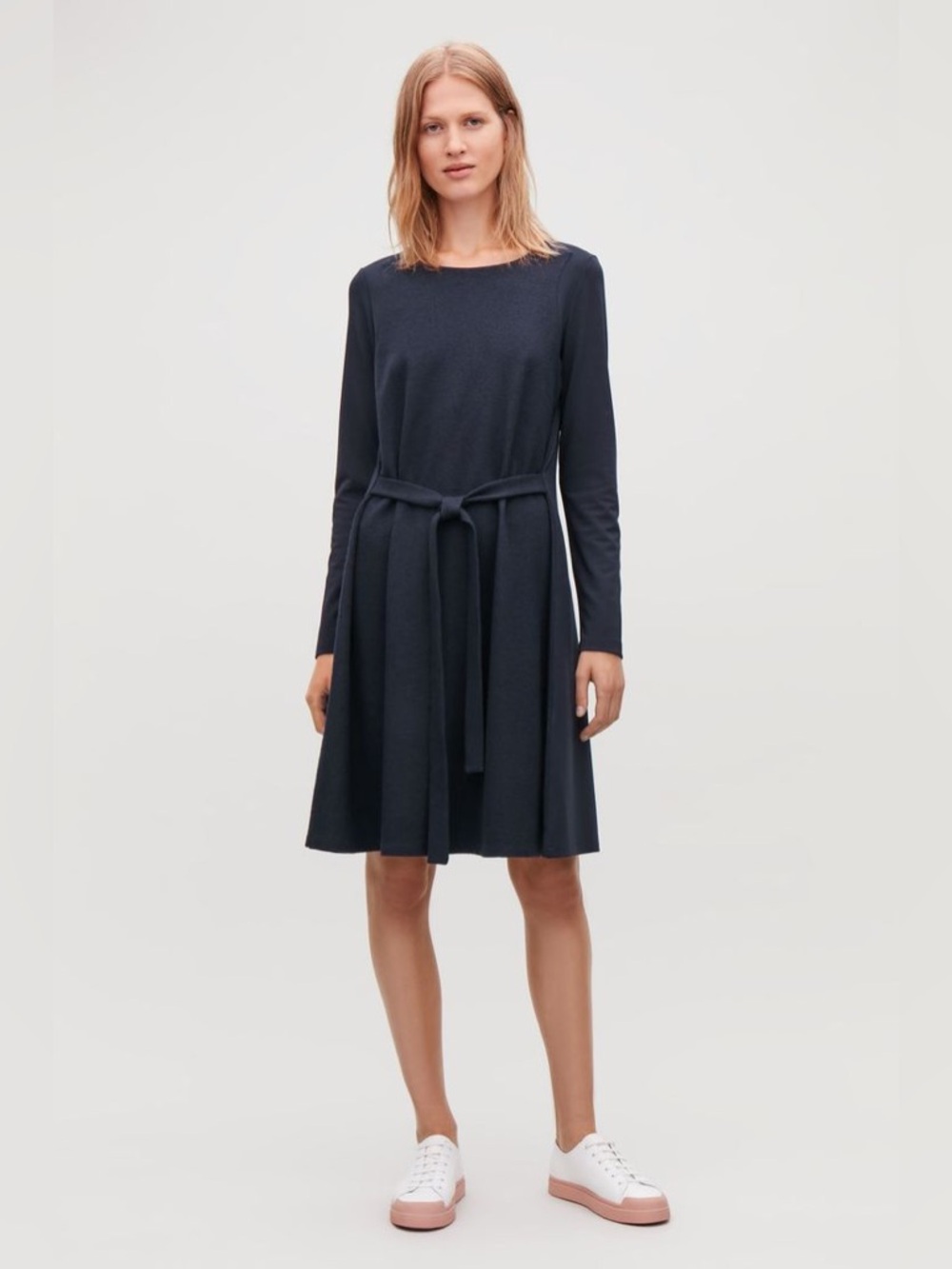 COS Wool Combo A-Line Dress